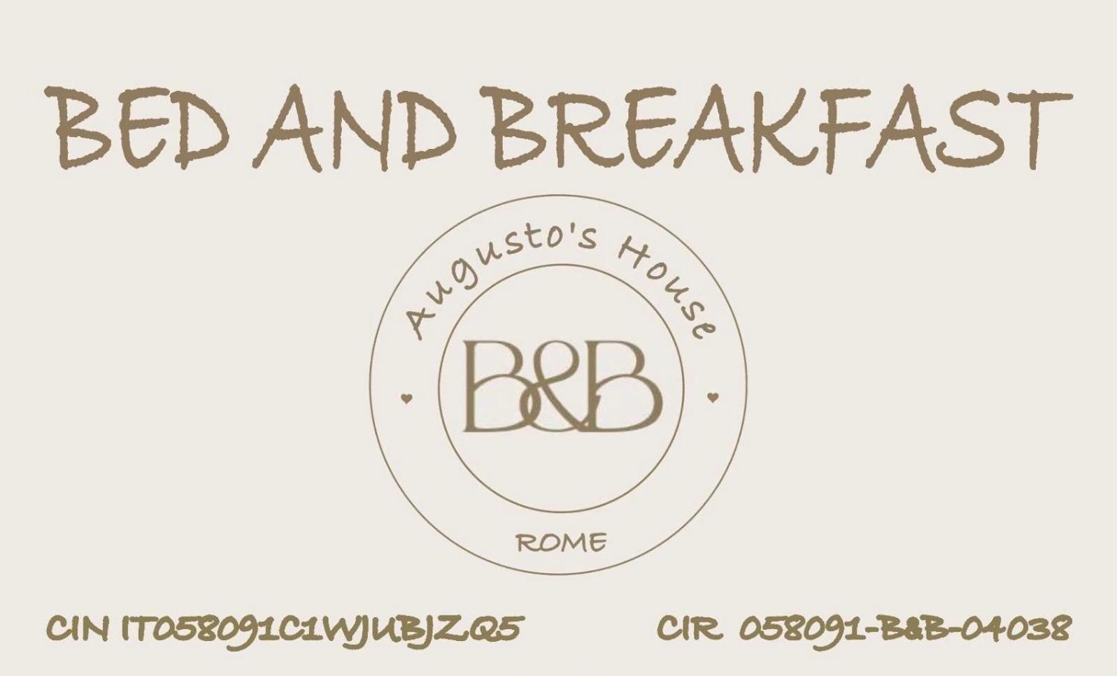 Augusto'S House B&B Roma Eksteriør bilde